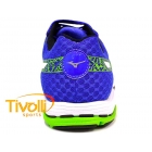 Tênis Mizuno > Wave Sayonara 2 Azul, Verde e Branco 4131680-5008 >