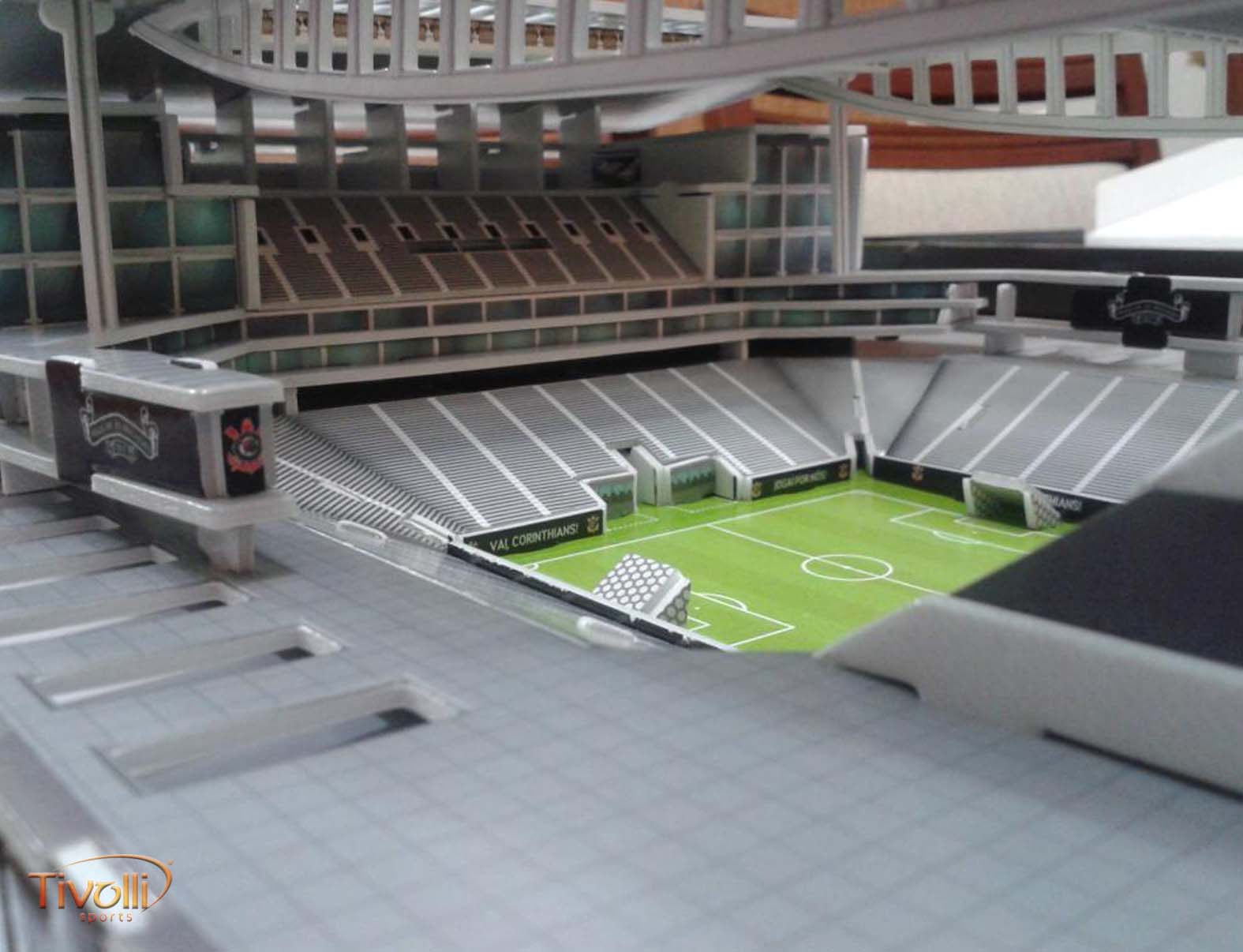 Maquete Oficial Nanostad Arena Corinthians > 3D para montar >