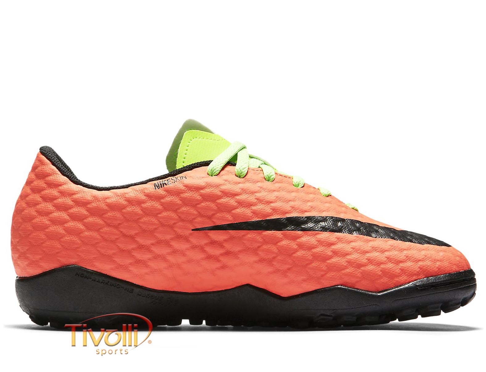 Chuteira Nike JR. HypervenomX Phelon 3 TF Society > >