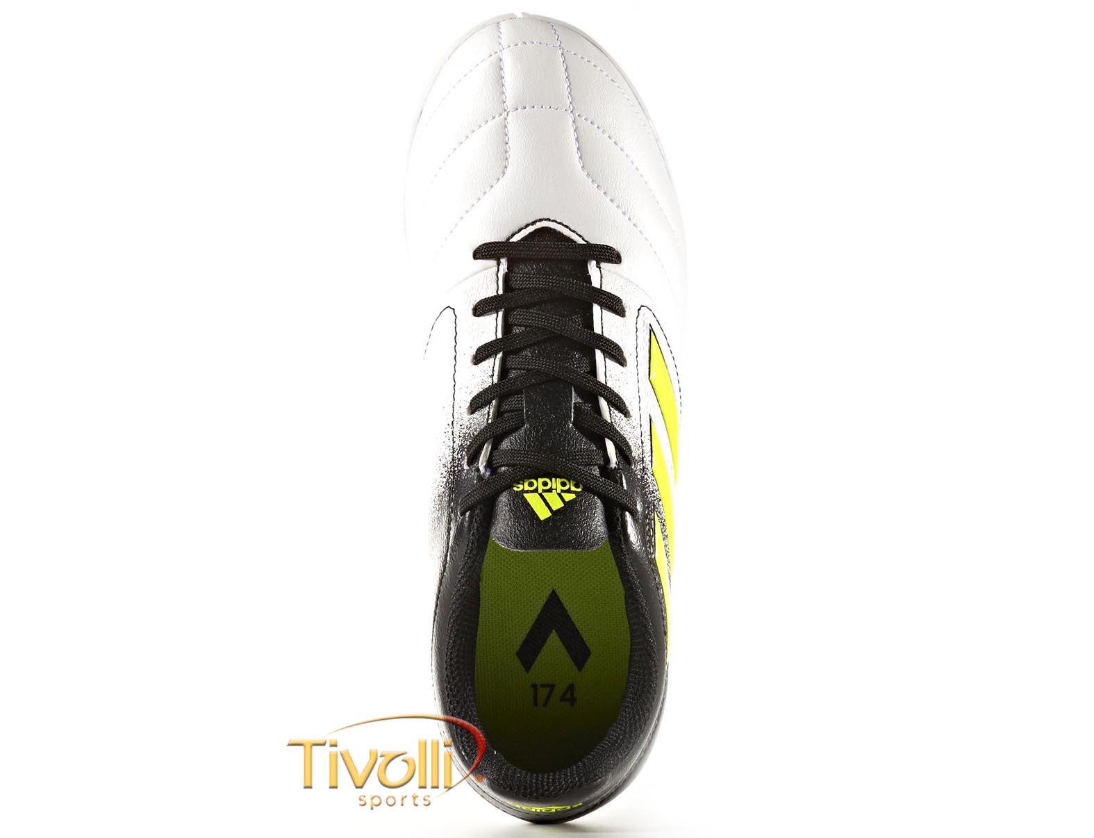 aya Chuteira Campo Adidas Ace 17.3 FG - Preto+Azul | Netshoes