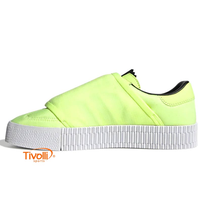 TÃªnis Adidas Sambarose Zip W Feminino > Hireye amarelo fluorescente tam. 34 ao 39 >