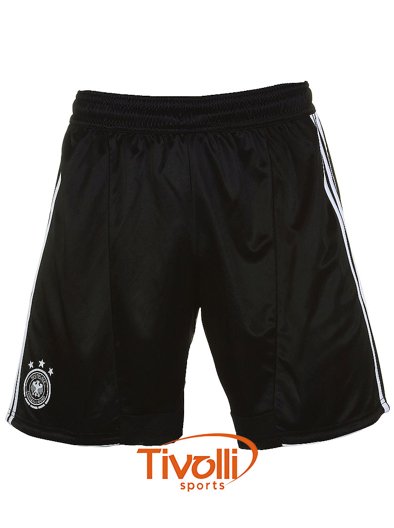 Shorts Adidas > Seleção Alemanha I Preto e Branco >