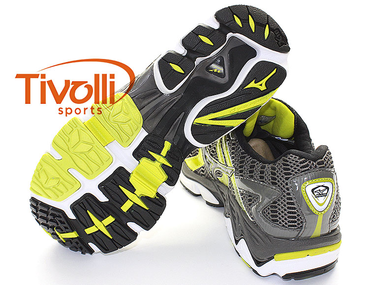 Tênis Mizuno > Nirvana 8 Grafite e Verde 603-4046 * >