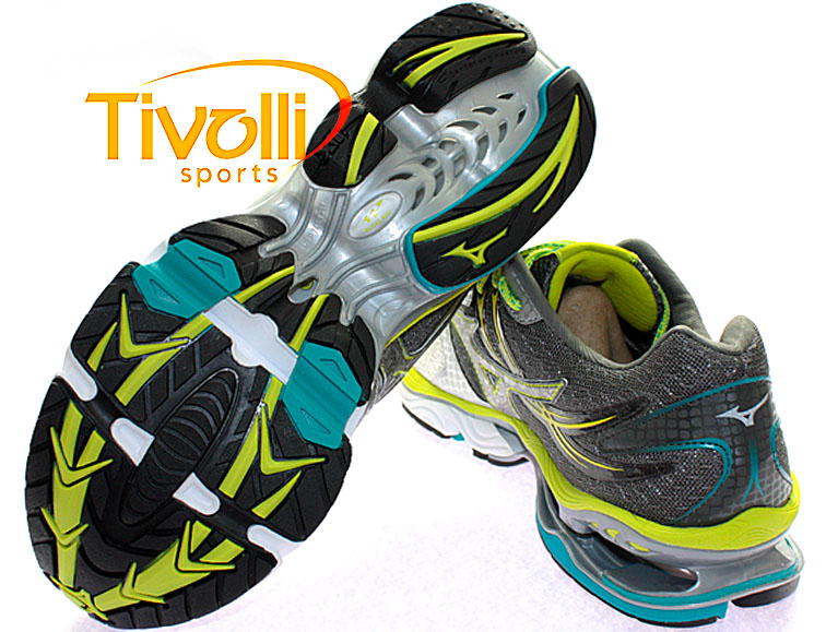 ＊handmade＊no.268 Tênis Mizuno Creation 14 8KN-300105 > Grafite/Prata/Verde - Ref