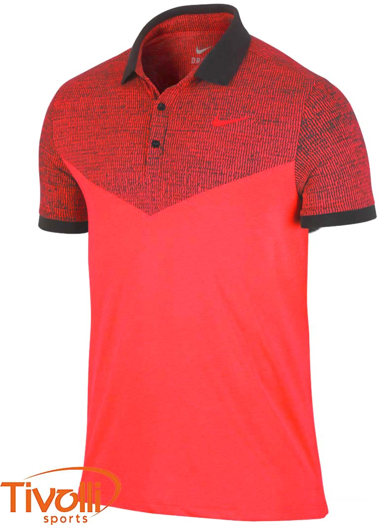 polo nike marrom