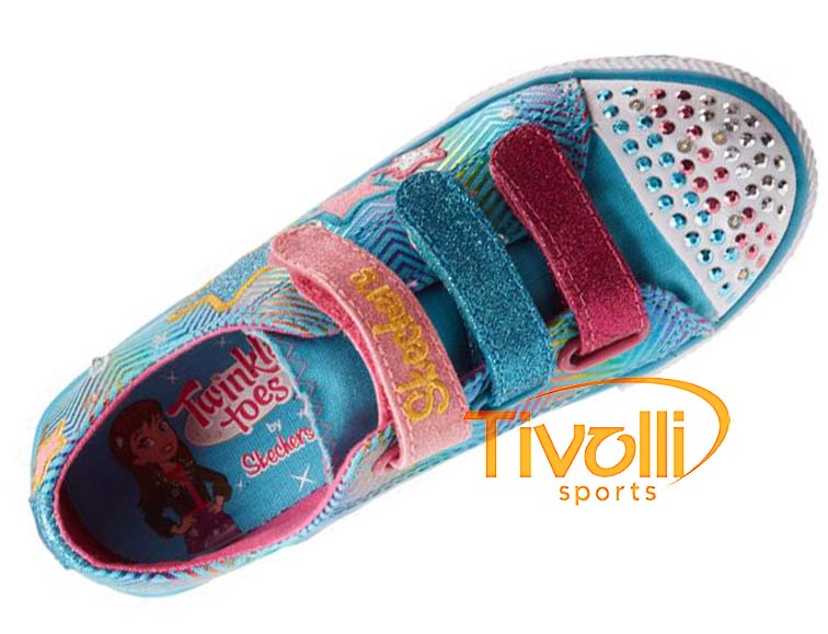 Tênis Skechers > Kids Twinkle Toes Light Uo Triple Up multicolor
