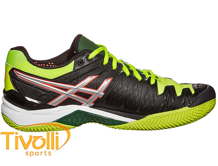 Tênis Asics > Gel Resolution 6 Preto Limao E500Y-9993 >