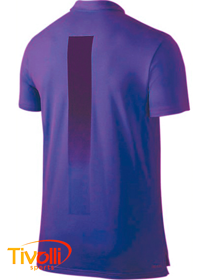 Camisa Nike > Polo RF Premier Roland Garros 2015 Roxa - Roger