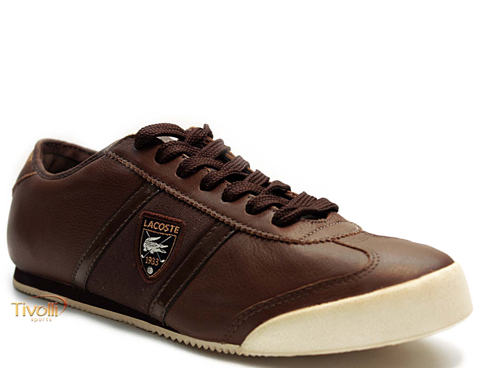 Black Friday - Sapatênis Lacoste Tourelle CG SPM \u003e Marrom, Bege e Dourado \u003e