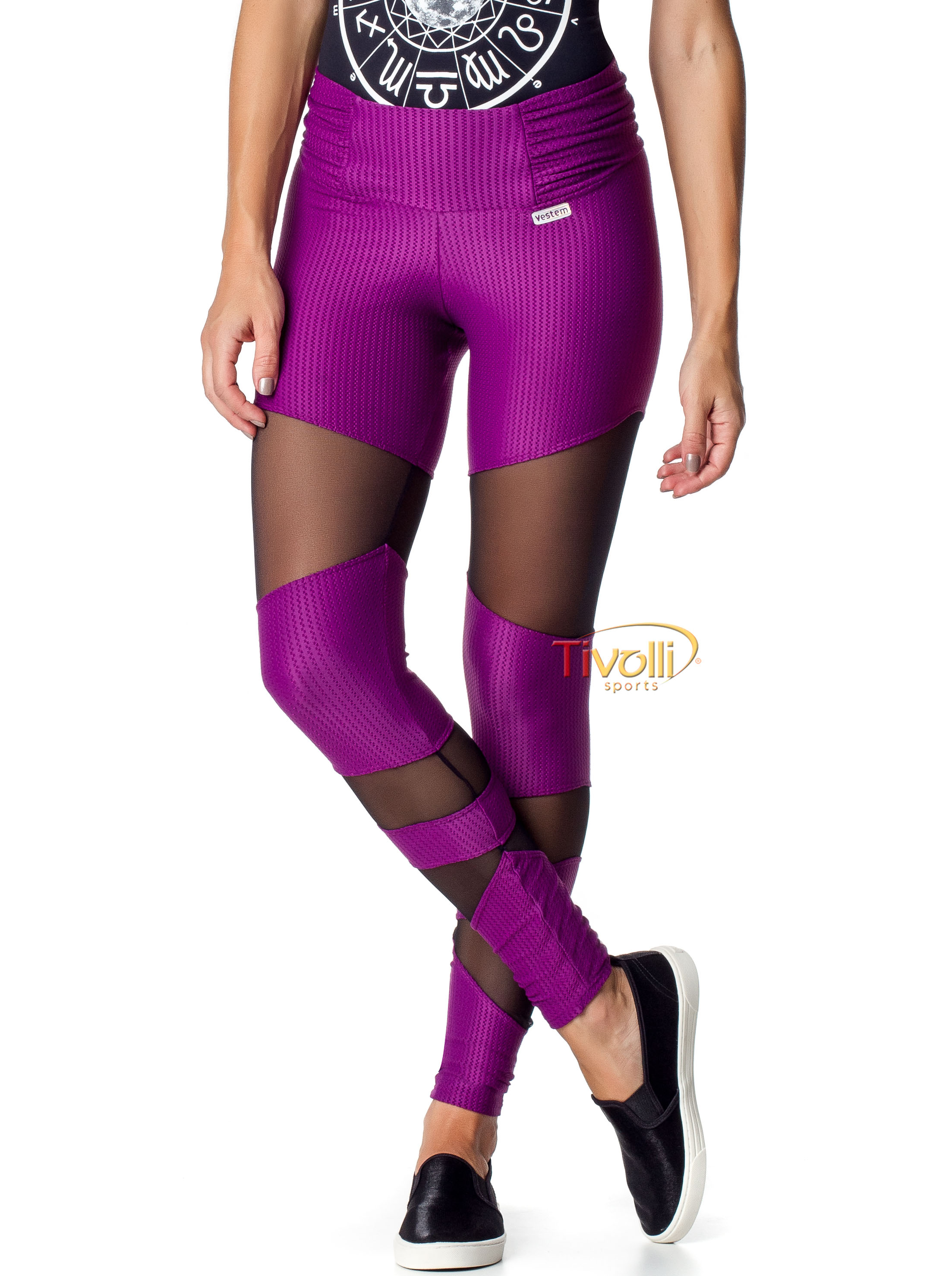 Calça Legging Vestem Fusô 380 Everglow > Roxa >